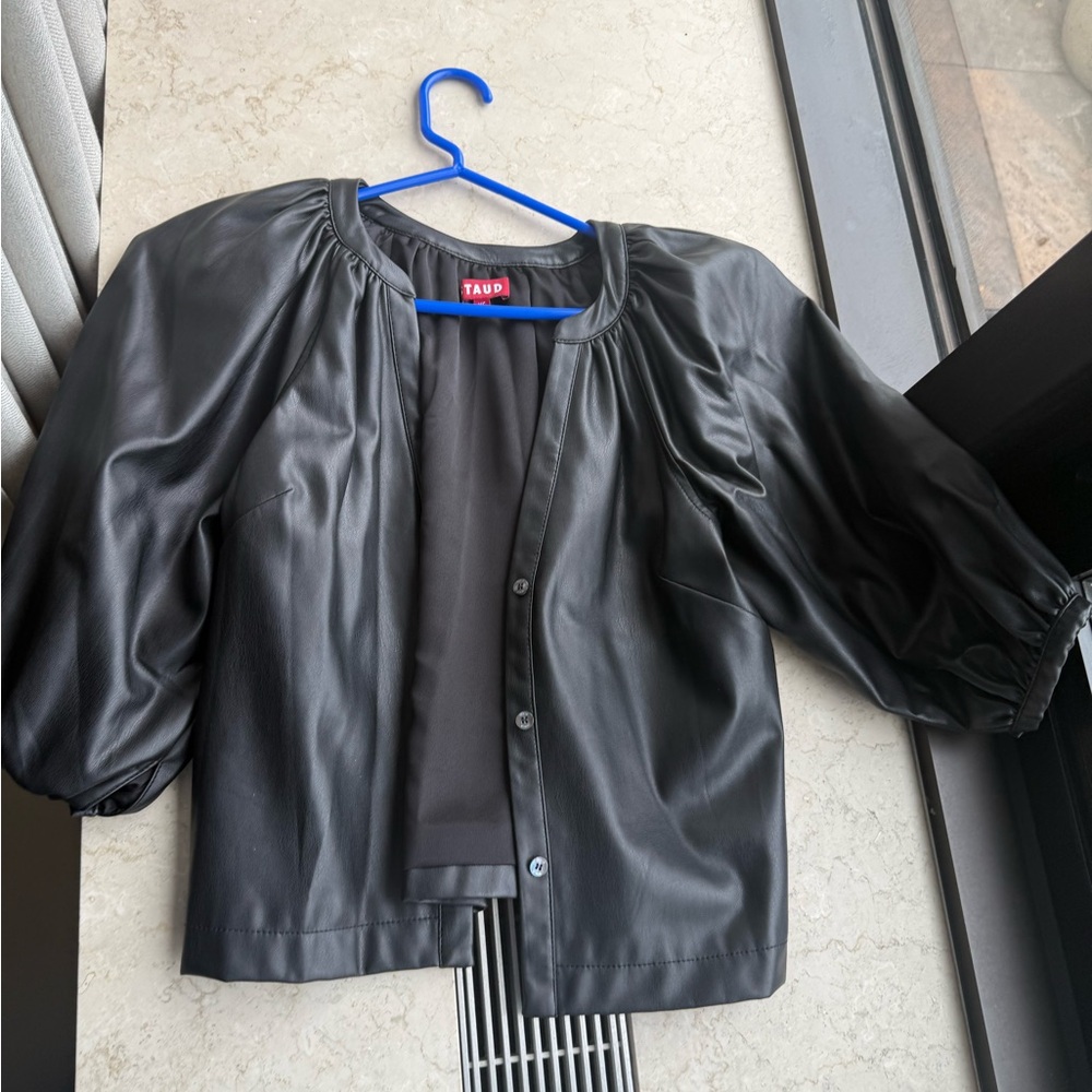 Staud leather jacket - Picture 3 of 3